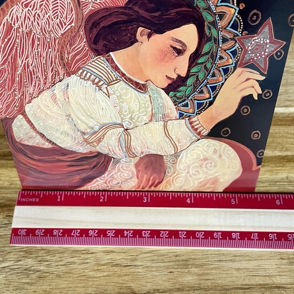 Southern Living B. Gallagher The World Was Calm 12 Blank Note Cards Festive - Picture 8 of 9